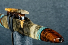 Buckeye Burl Native American Flute, Minor, High D-5, #P16Ga (3)